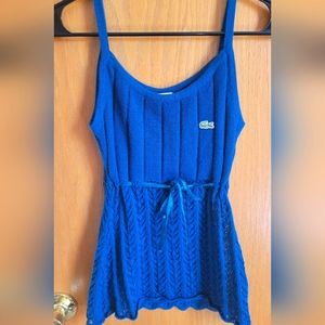 Lacoste Girls Tank/cover up